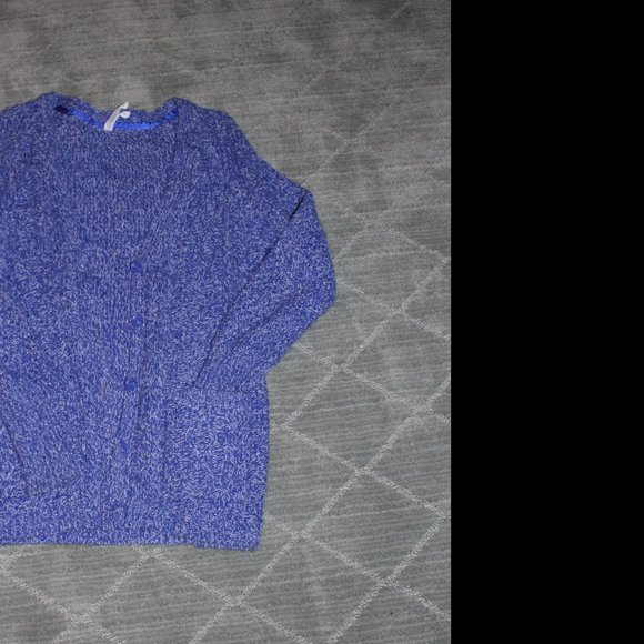 Heathered Purple/Blue Cardigan AEROPOSTALE sz S - Picture 7 of 7